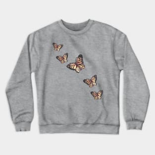 Vintage Monarch Butterflies Crewneck Sweatshirt